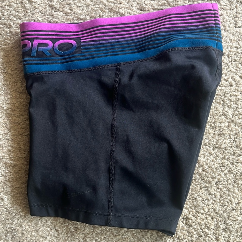 purple ombre nike pros
